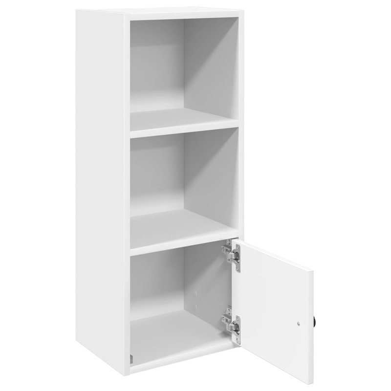 Conary 31cm W Bookcase, (3 Shelves) 77cmH x 31cmW x 24cmD, White