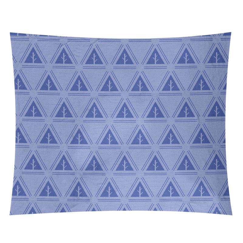 Tapisserie Barbra, H 51 po x l 60 po, Bleu pâle