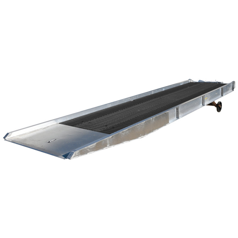 Rampe de cour 45 po Vestil, H 45 po x l 74 po x P 360 po