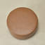 Repose-pieds rond en similicuir de 24 po de largeur-749040937