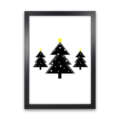 Christmas Trees - Single Picture Frame Print