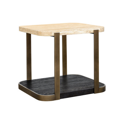 Table de bout Callista Travertine