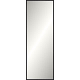 Antique Black Wave Signature Mirror