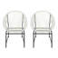 Ensemble de 2 chaises d'extérieur NUSA-1138278191