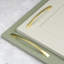 Brushed Brass Slim Bow Handles-126282172