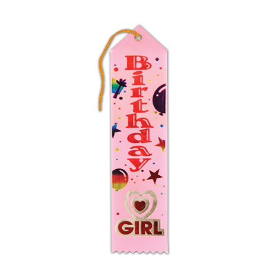 Ruban «Birthday Girl Award»