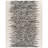 Metro Hand Tufted Wool/Cotton Abstract Rug in Ivory/Black-2039008104