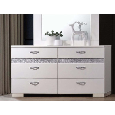 Commode double 6 tiroirs Onique