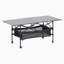 Table de camping pliante en aluminium