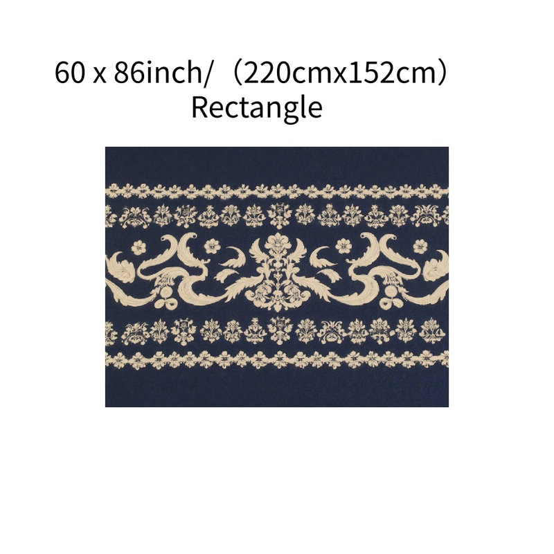 Nappe marine 60 x 86