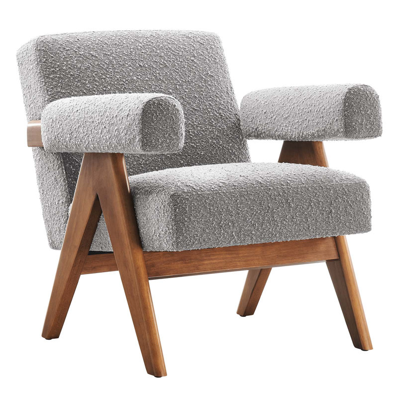 Modway Lyra 27.5'' Wide Armchair, Gray