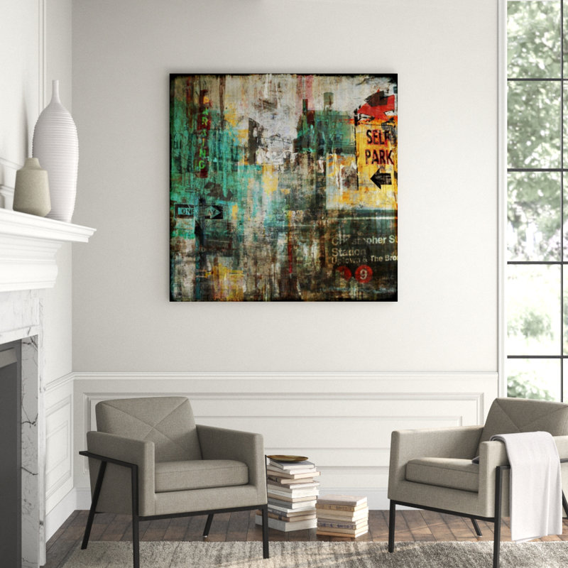 Dream Life I Print by Sofia Fox, 54" H x 54" W x 1.5" D, Outdoor