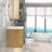 23.4'' Single Bathroom Vanity with Acrylic Top-231461848