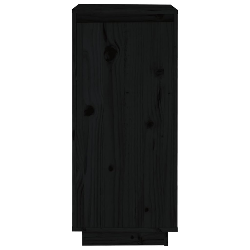 Union Rustic Shoe Storage Cabinet, Black