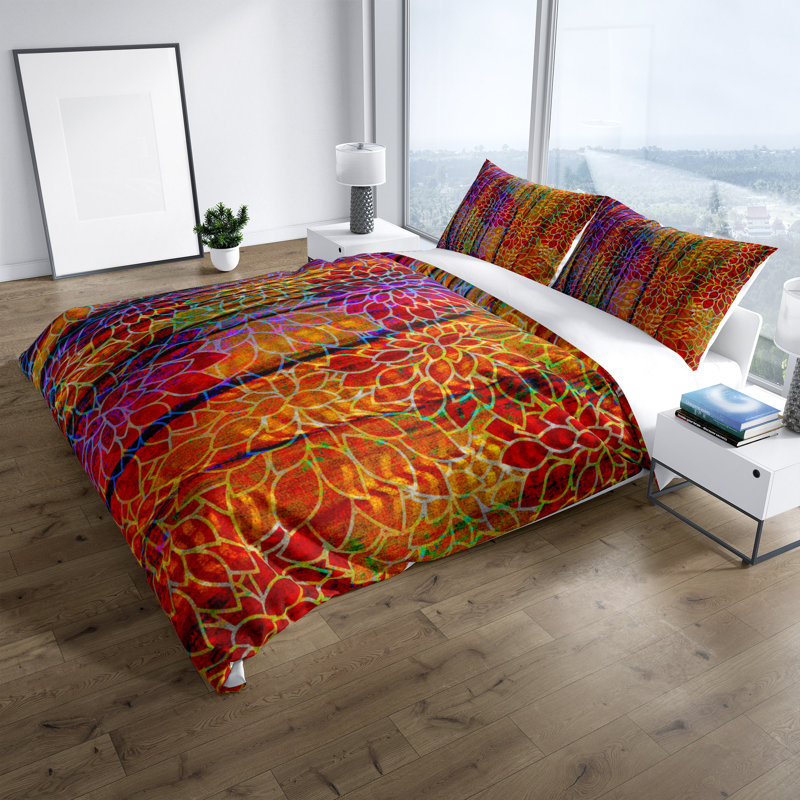 Ensemble de housse de couette Rags, Housse de couette très grand + 2 taies décorativ