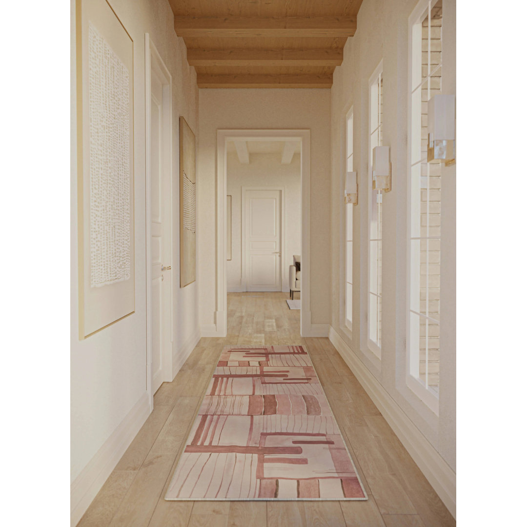 Abstract Indoor Rug Orren Ellis Rug