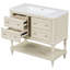 Meuble-lavabo simple en bois avec lavabo pour salle de bain-1321622322