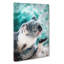 Cute Koala Bear in Abstract - Wrapped Canvas-55314989