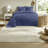 Reversible Cotton Bedding Sets, Navy Quilt For Home Comfort