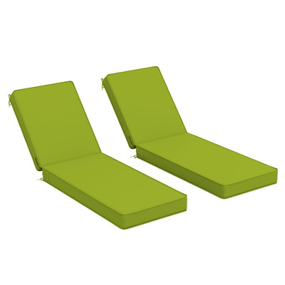 Wynee Outdoor 4'' Chaise Lounge Cushion