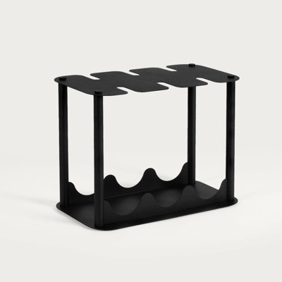 Metal Wine and Glass Rack by ARTEPERA