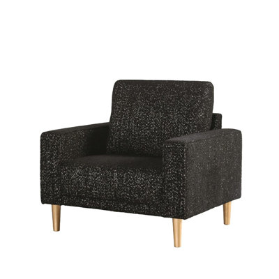 Contemporary Style Upholstered Accent Armchair