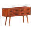 Sideboard 110x30x59 cm Solid Wood Mango