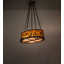 26" Long Pinecone Oblong Inverted Pendant