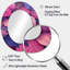 Miroir mural rose et bleu Harmony II-2077887923