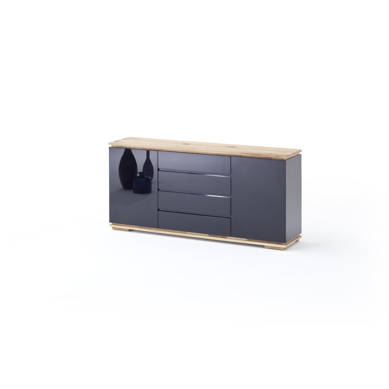 Dacian 172cm Sideboard, Black