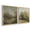 «Vintage Landscape XXIX», 2 pièces sur papier-671866769-671866775