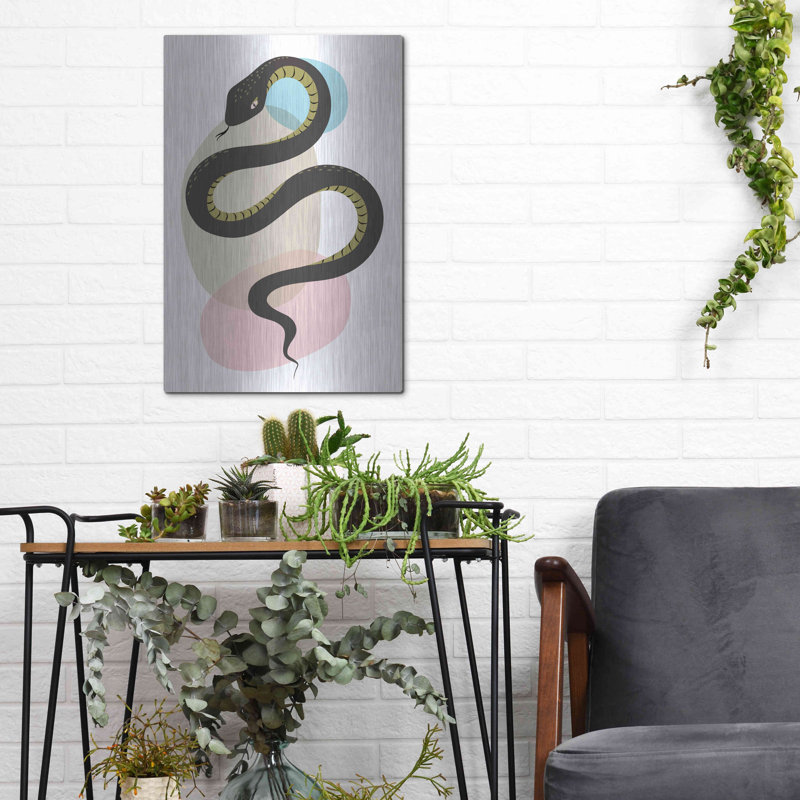 " Snake " by Ayse, 16" H x 12" W