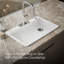 Riverby 33" L x 22" W Top Mount Single Bowl Kitchen Sink-18955566