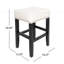 Backless Faux Leather Counter Height Barstool-1549520794-1549520791