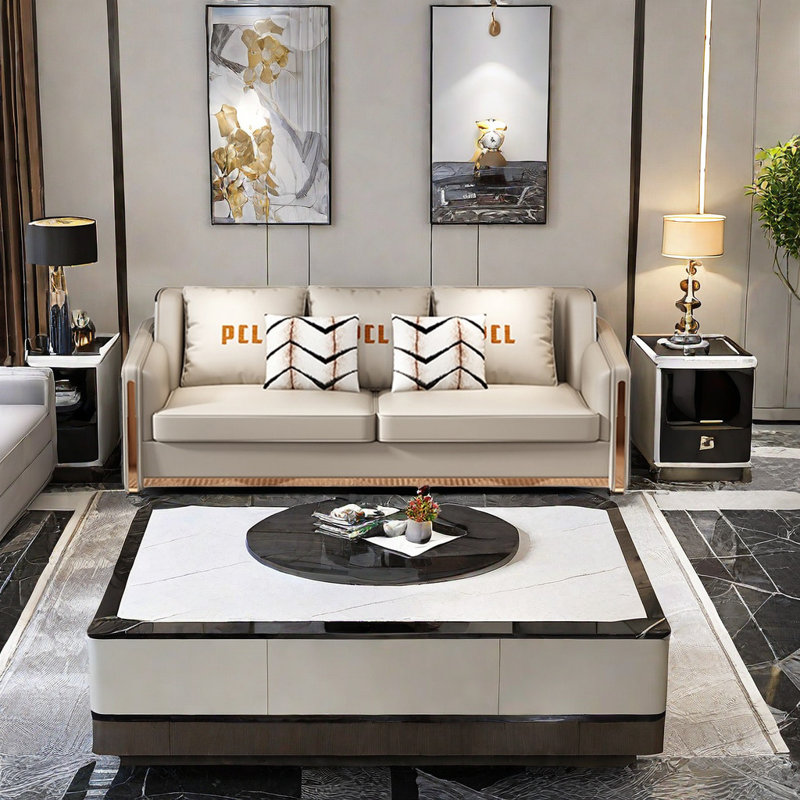 Living room minimalist light luxury sofa
