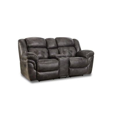 Biruk 81'' Upholstered Power Reclining Loveseat