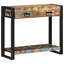 90cm Solid Wood Top Console Table