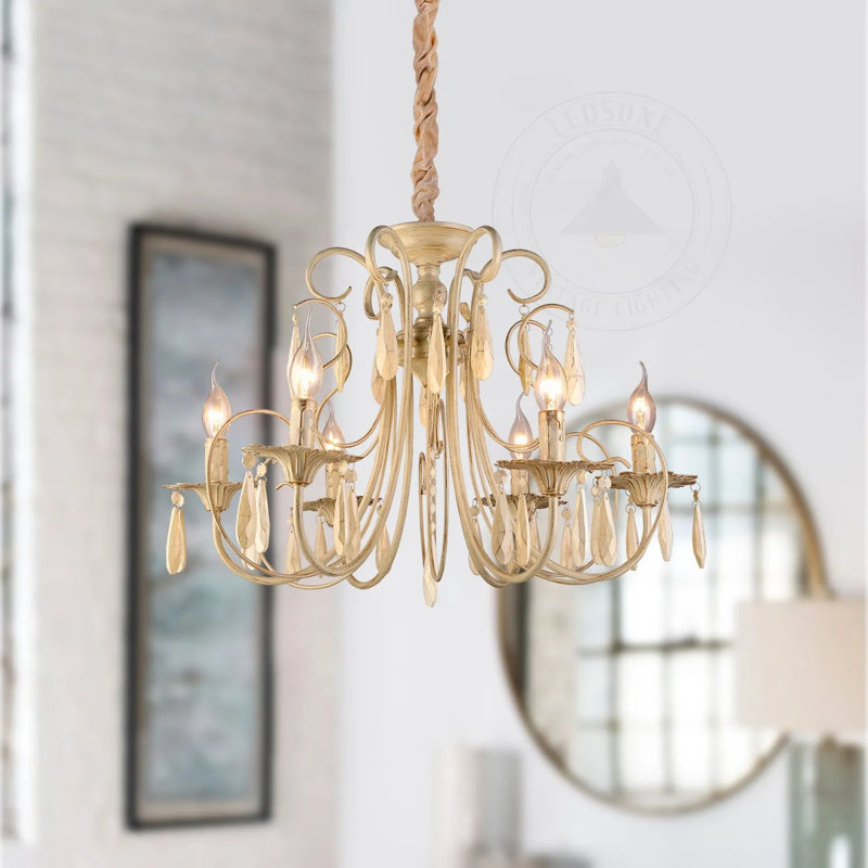 6 - Light Candle Style Chandelier