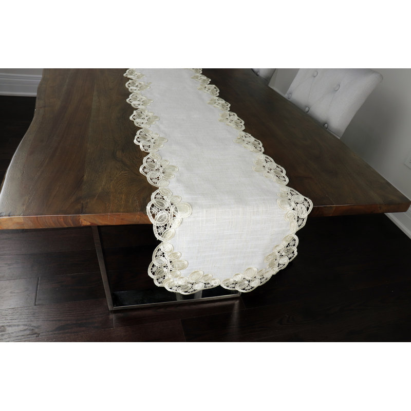 Orono Solid Color Table Runner, 90" x 16"
