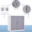Armoire de meuble-lavabo sur pied Demetrick