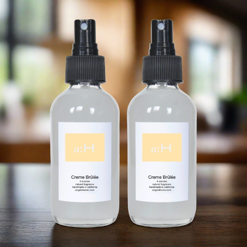 Creme Brûlée Natural Fragrance Room Spray Set