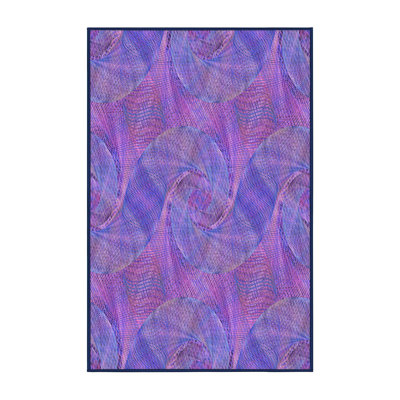 Tapis mauve abstrait