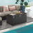 Wicker Outdoor Bench