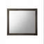 Miroir à finition chêne gris