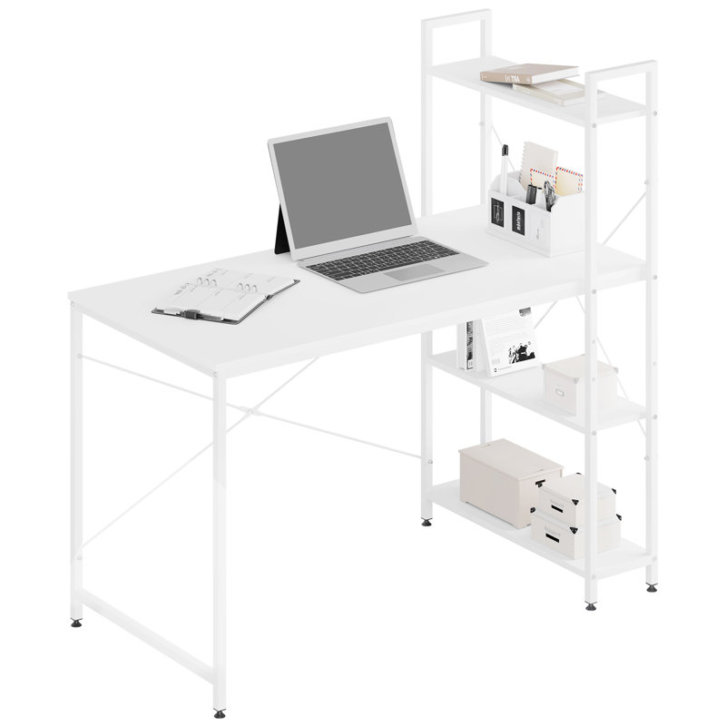 Anderegg Writing Desk, White