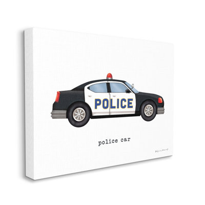 " Police Car Vehicle Educational " by Stephanie Workman Marrott
