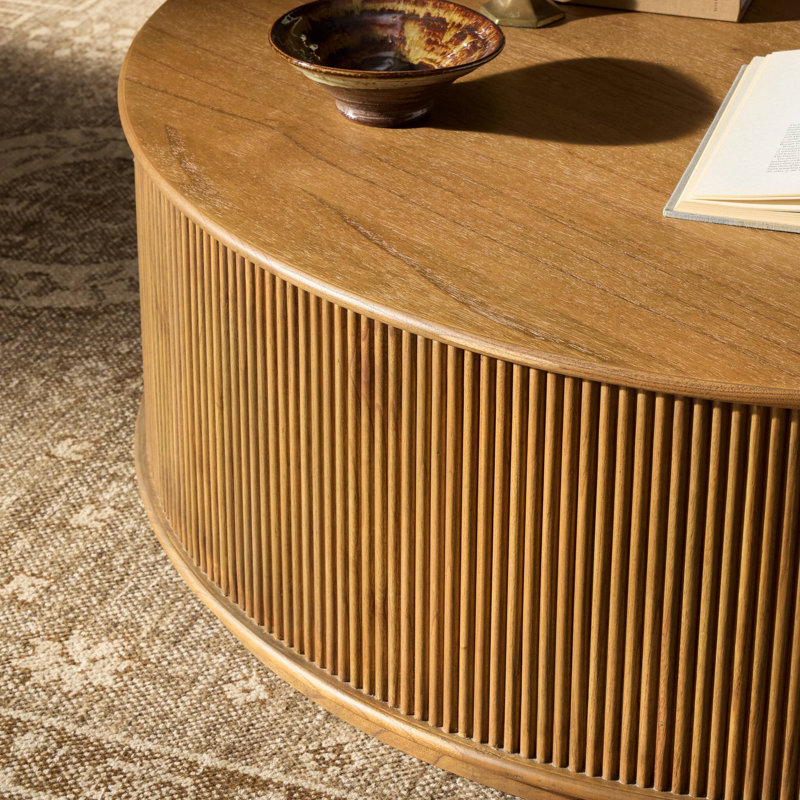 Ona Coffee Table-Amber Mindi Veneer, Amber Mindi Veneer