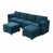 Polyester bleu est en rupture de stock