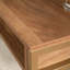 Coiffeuse Chic avec tiroir et tablettes ouvertes
