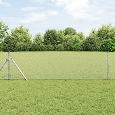 Hexagon Fence Galvanised Steel